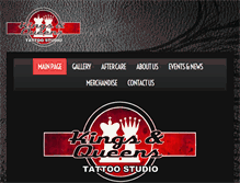 Tablet Screenshot of kqtattoo.com